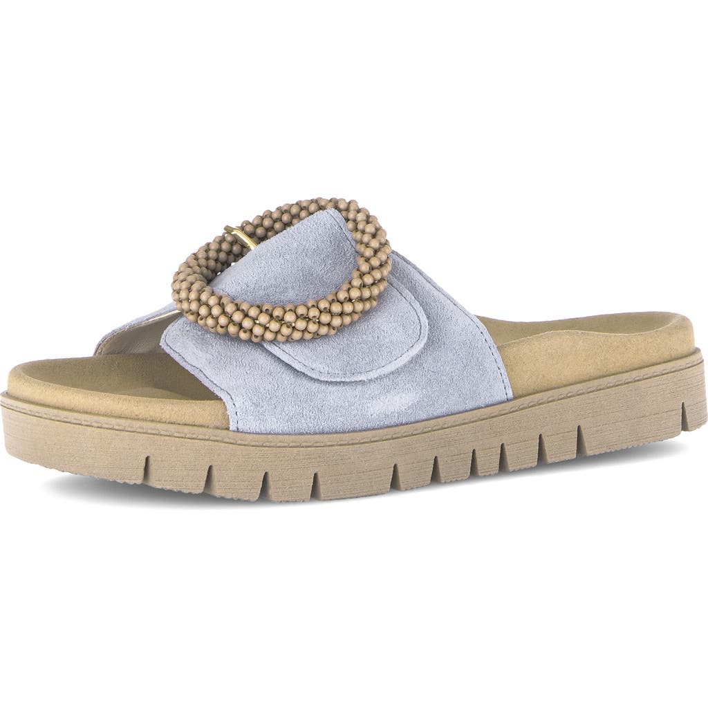 Gabor Slide Sandal in Sky at Nordstrom, Size 39