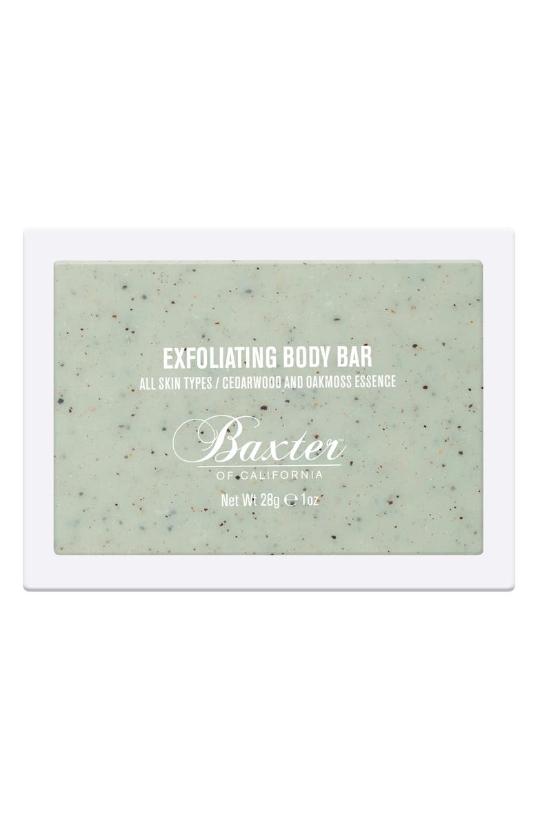 Baxter of California Cedarwood & Oakmoss Essence Exfoliating Body Bar, Alternate, color, 