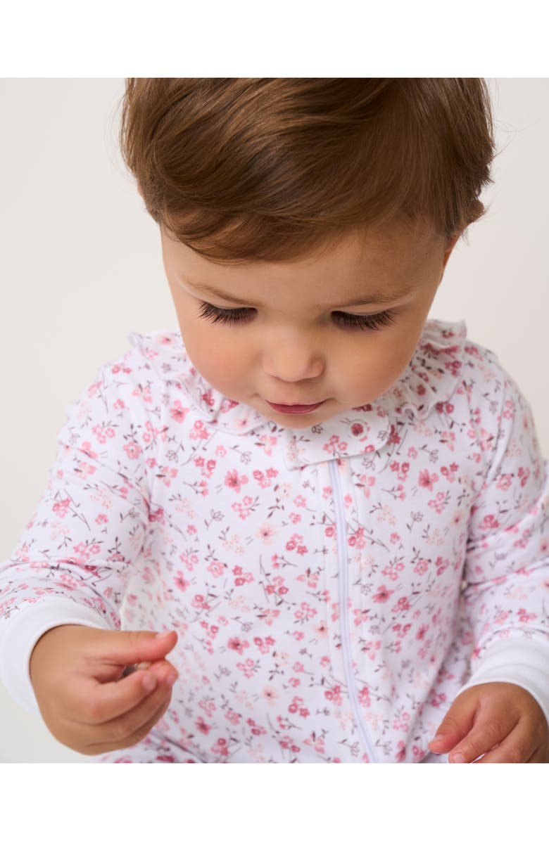 Petite Plume The New Mother Deluxe Maternity/Nursing Robe, Two-Piece Pajamas, Footie, Baby Blanket & Baby Hat Set, Alternate, color,