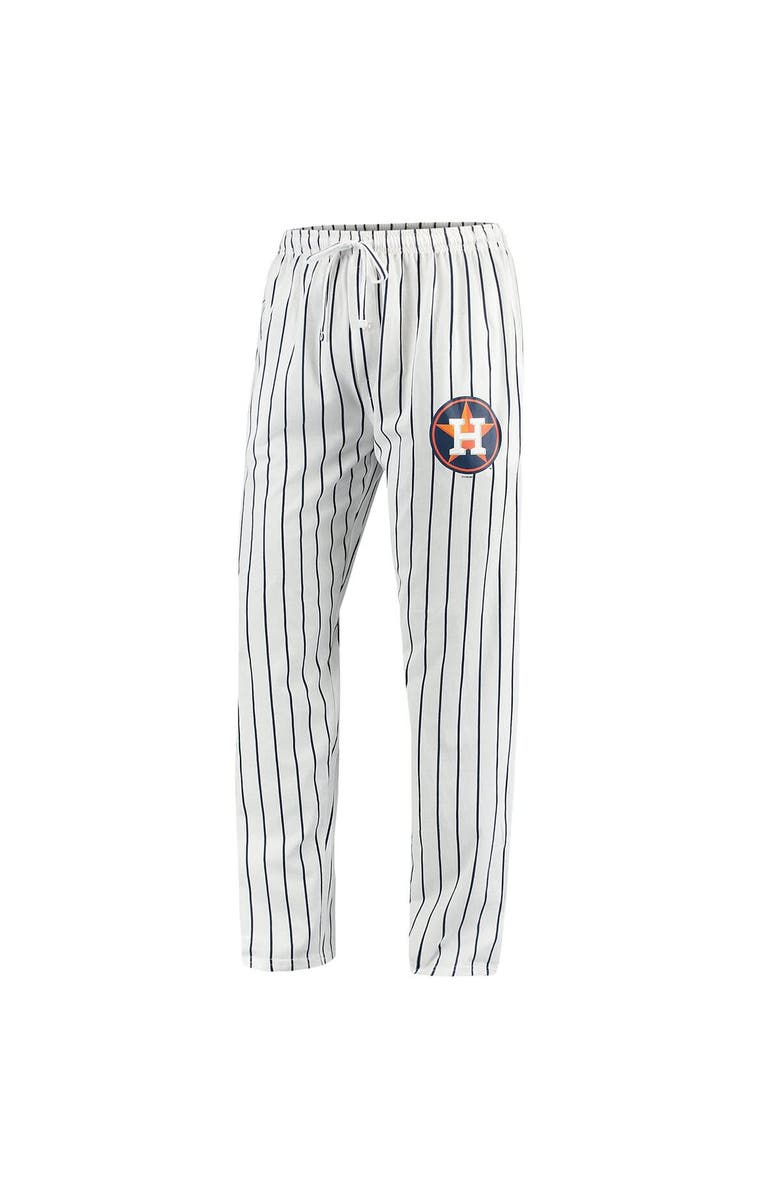 CONCEPTS SPORT Men's Concepts Sport White/Navy Houston Astros Vigor Lounge Pant, Main, color, 