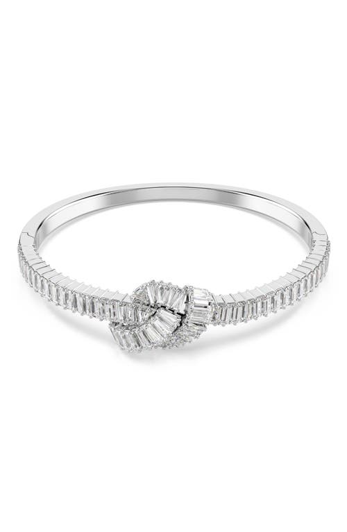 Swarovski Matrix Knot Bangle Bracelet In Multi