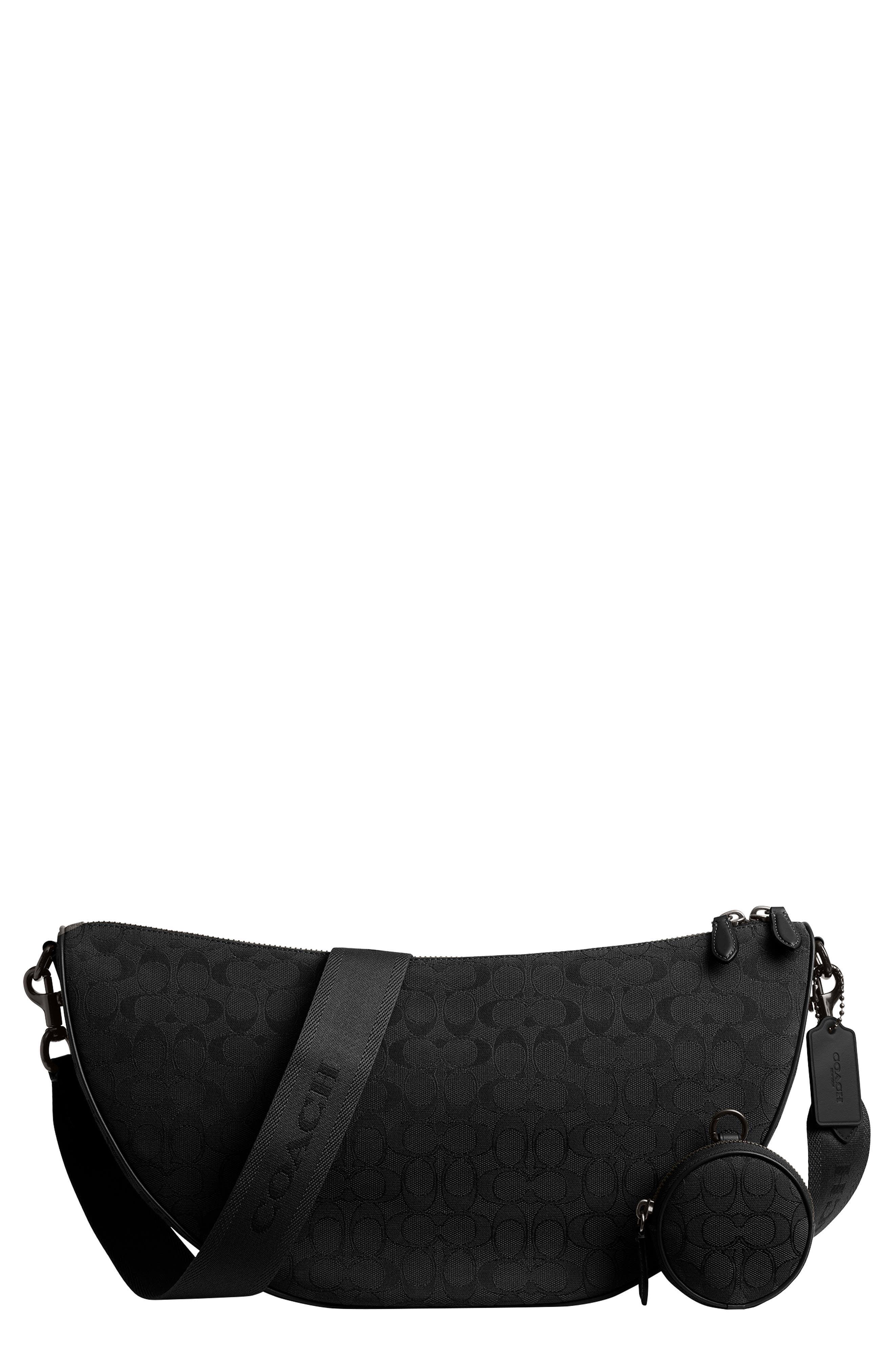 COACH Hall Soft Signature Jacquard Sling Bag, Main, color, 