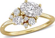 Julianna B. 1-1/3 CTW Lab-Grown Diamond Cluster Ring 14k