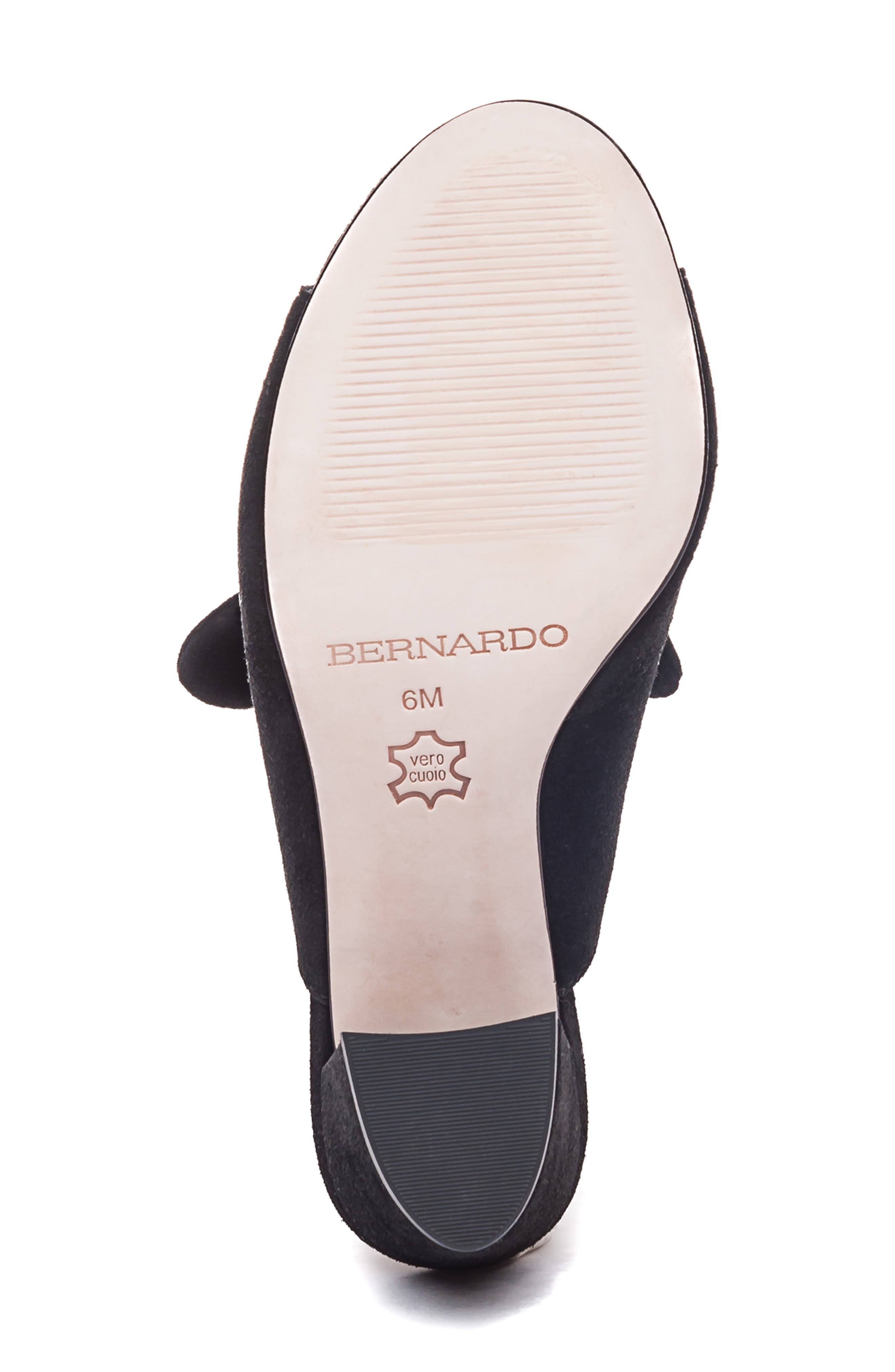 Bernardo Footwear Bernardo Benson Bow Slide Sandal, Alternate, color, 