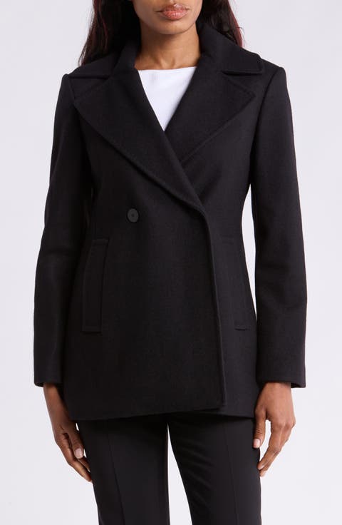 Sculpted Peacoat