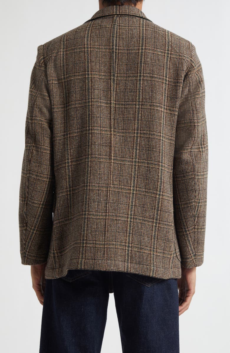 Drake's Mk. II Wool Tweed Games Sport Coat, Alternate, color, Brown