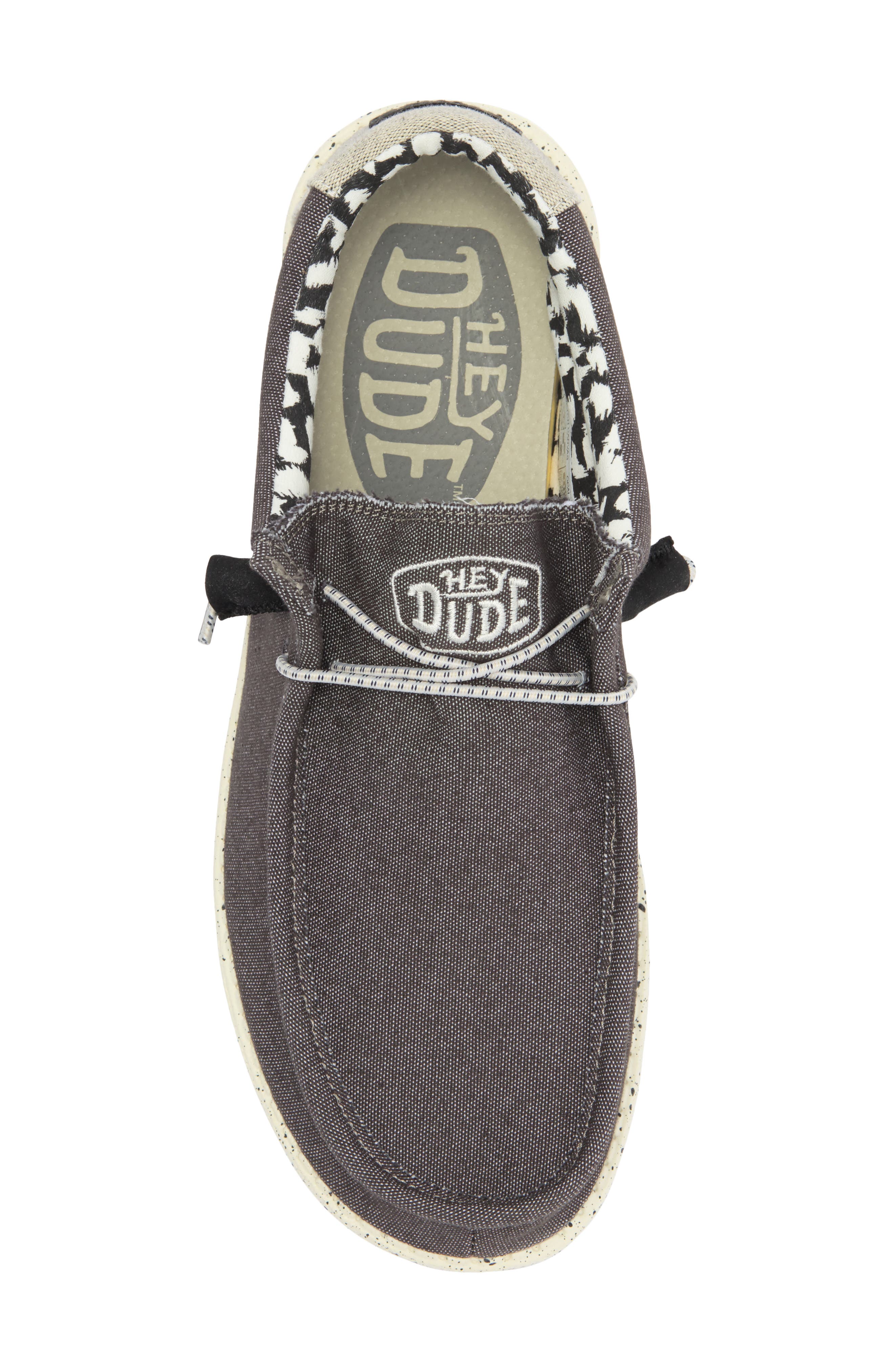Hey Dude Wally Slip-On, Alternate, color, Opal Black/Black