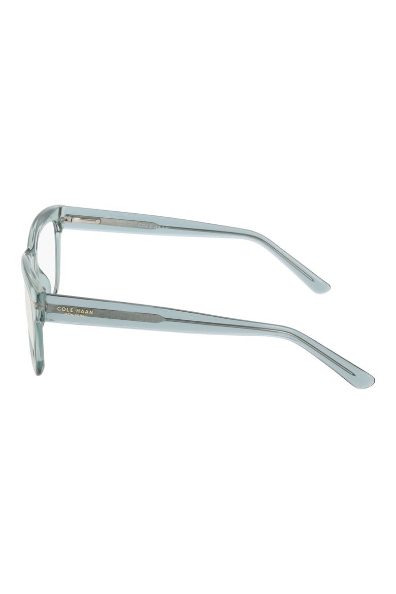Crystal Core 32mm Square Reading Glasses, Alternate, color, CRYSTAL BLUE