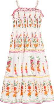 Rare Editions Kids' Tropical Floral Sundress