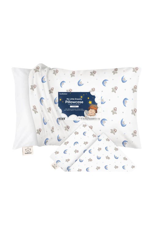 KeaBabies Printed Toddler Pillowcase 13X18" in Space Drift 