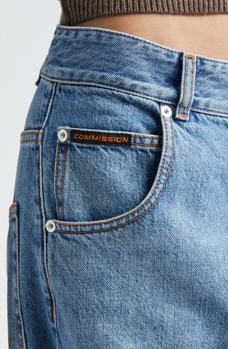 Commission Shift Straight Leg Jeans, Alternate, color, Medium Wash