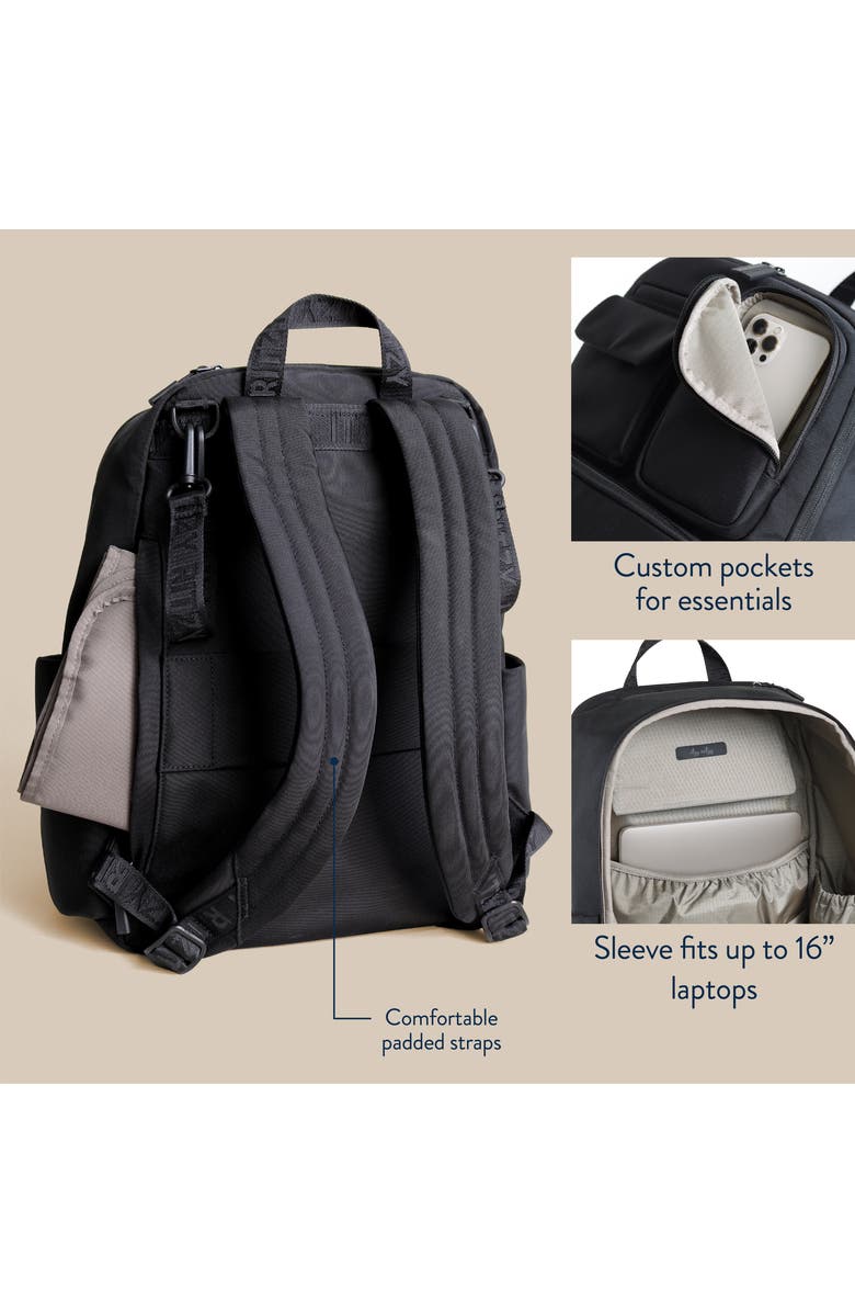 Itzy Ritzy Belong Utility Backpack, Alternate, color, Black