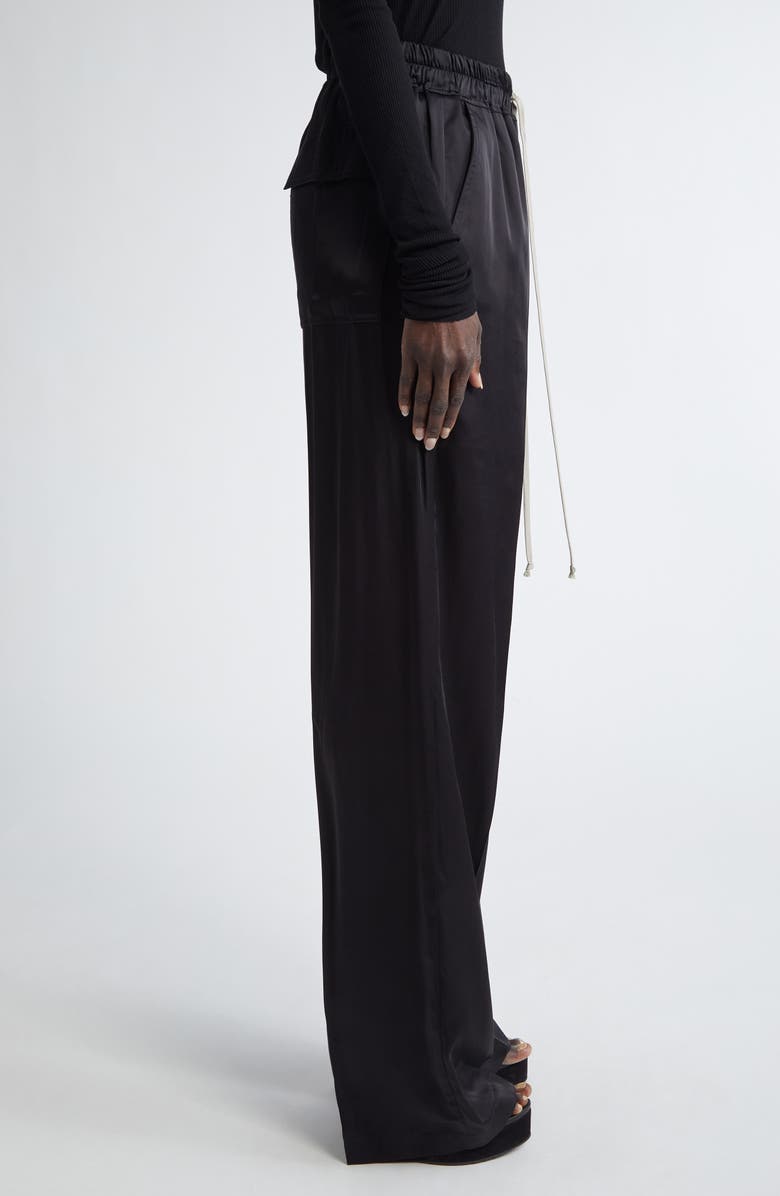 Rick Owens Dietrich Drawstring Pants, Alternate, color, Black