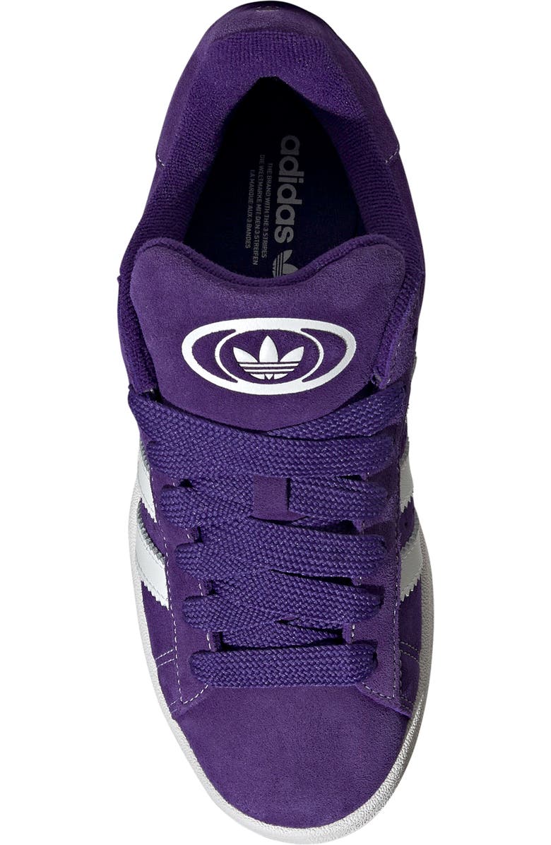 adidas Campus 00s Sneaker, Alternate, color, Collegiate Purple/ White/ Gum