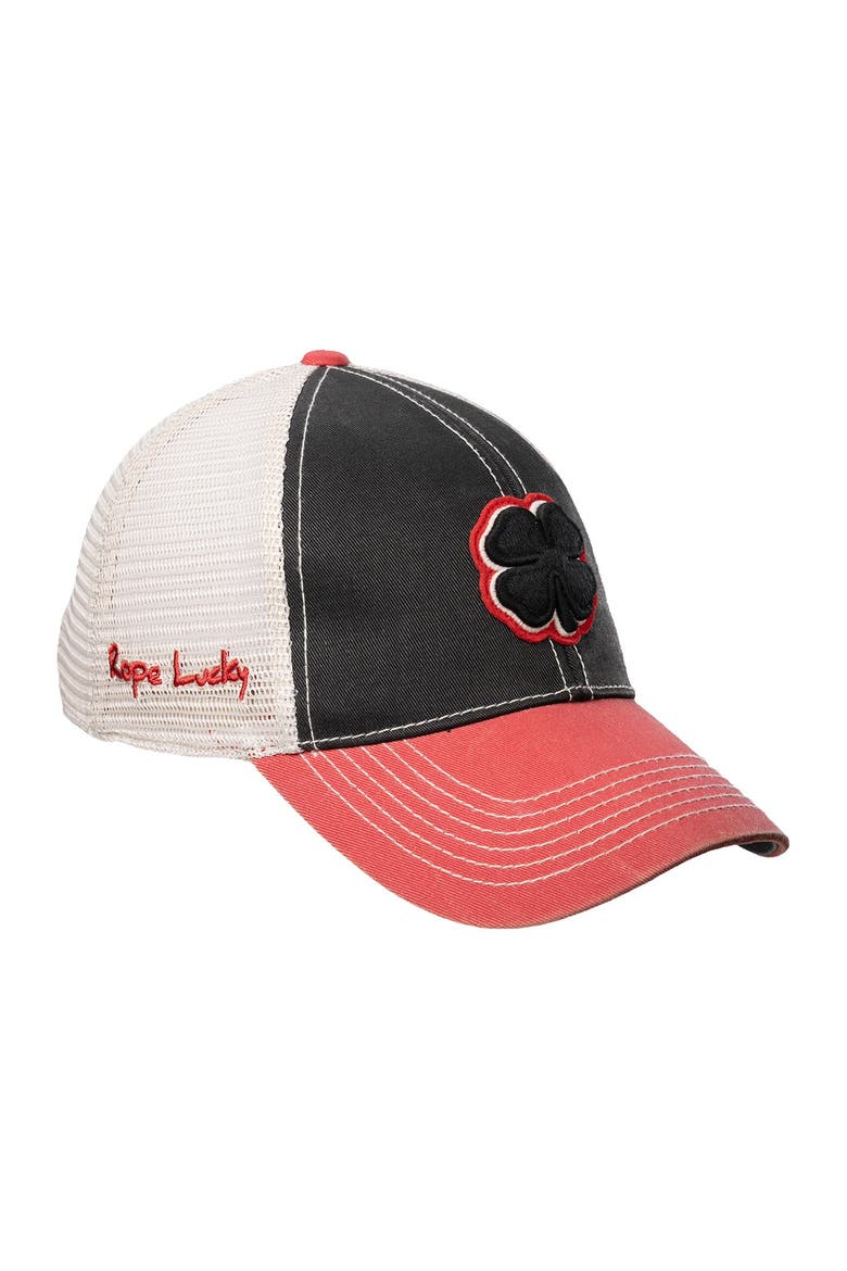 Two Tone Vintage 4 Hat, Alternate, color, Black