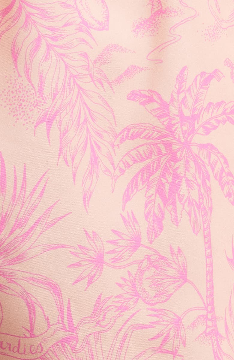 Boardies Peach Please Mid Length Swim Trunks, Alternate, color, 