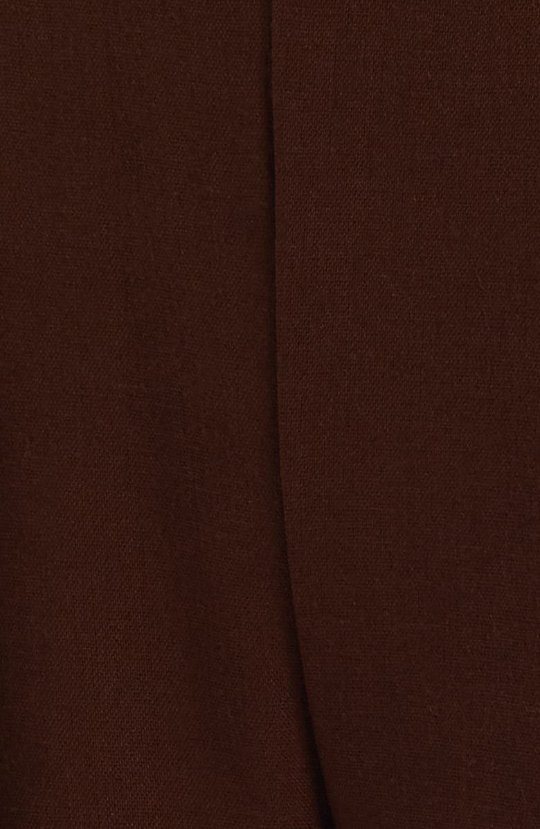 Hue Coastal Palazzo Pants, Alternate, color, Shaved Chocolate