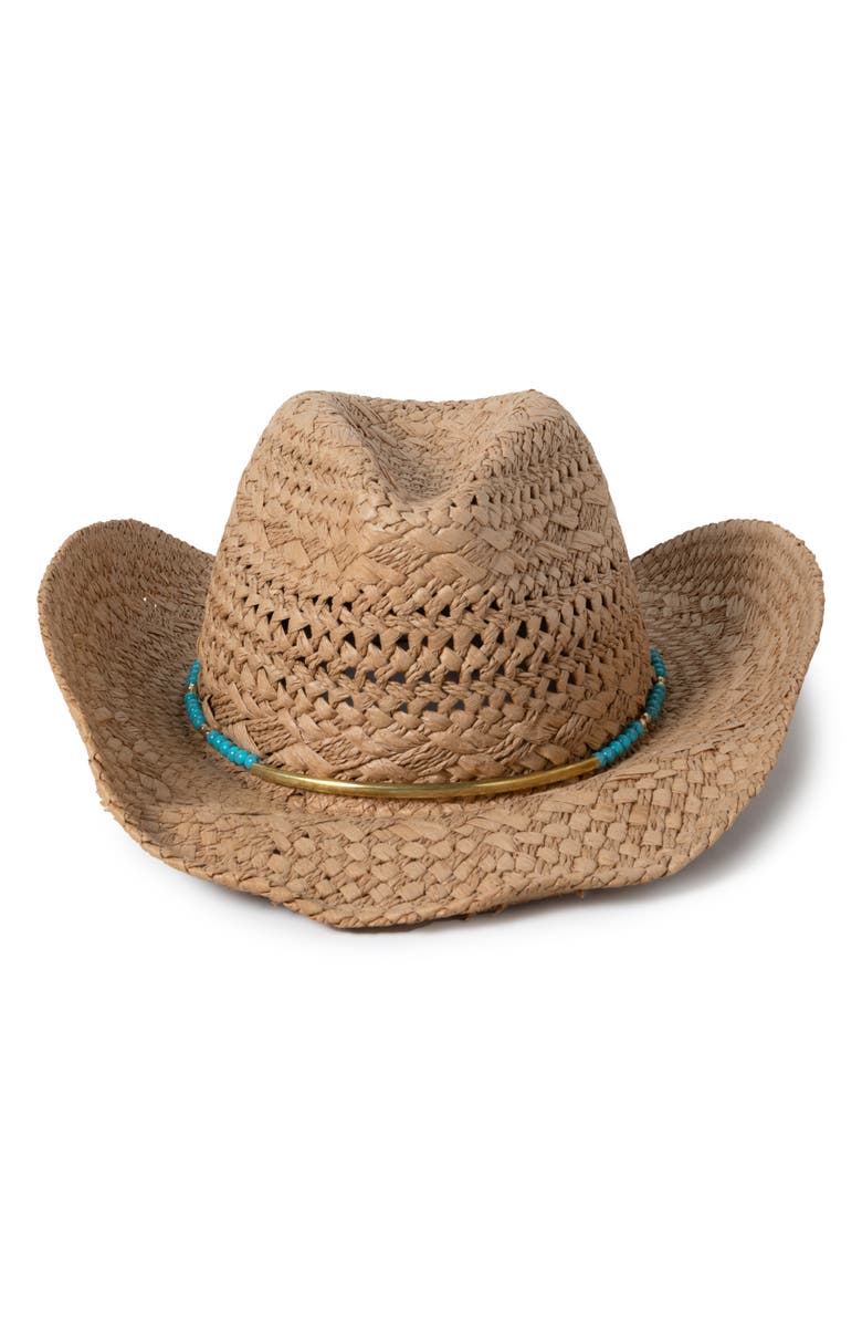 David & Young Beaded Cowboy Hat, Alternate, color,