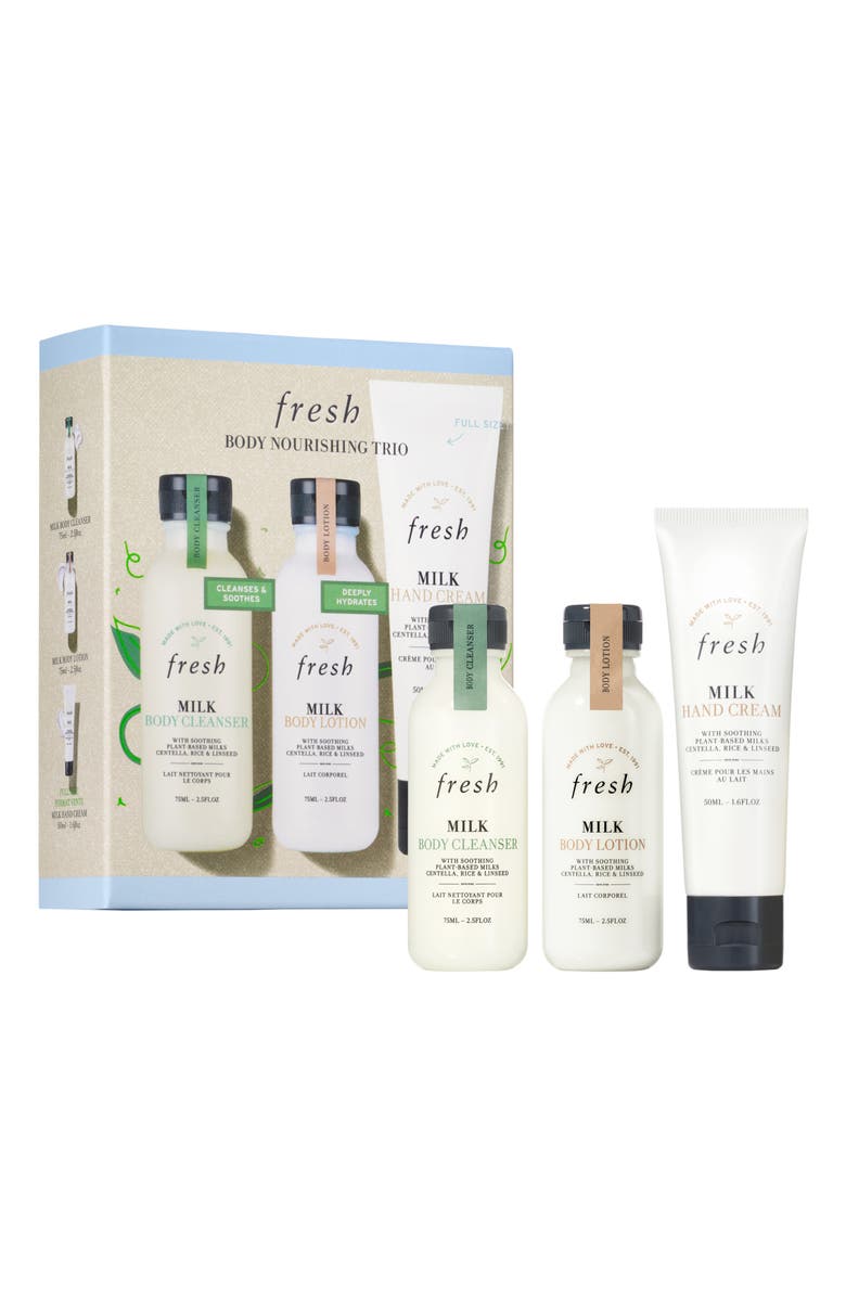 Fresh<sup>®</sup> Body Nourishing Trio Set USD $50 Value, Main, color, 