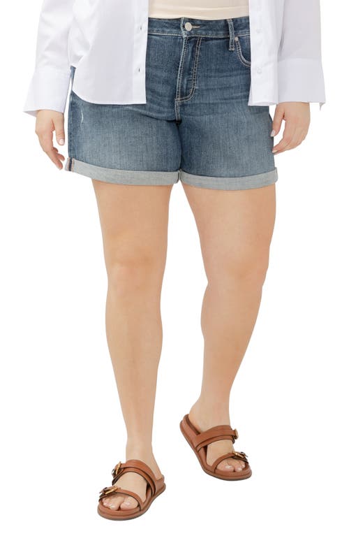 SILVER JEANS CO. SILVER JEANS CO. DENIM BOYFRIEND SHORTS