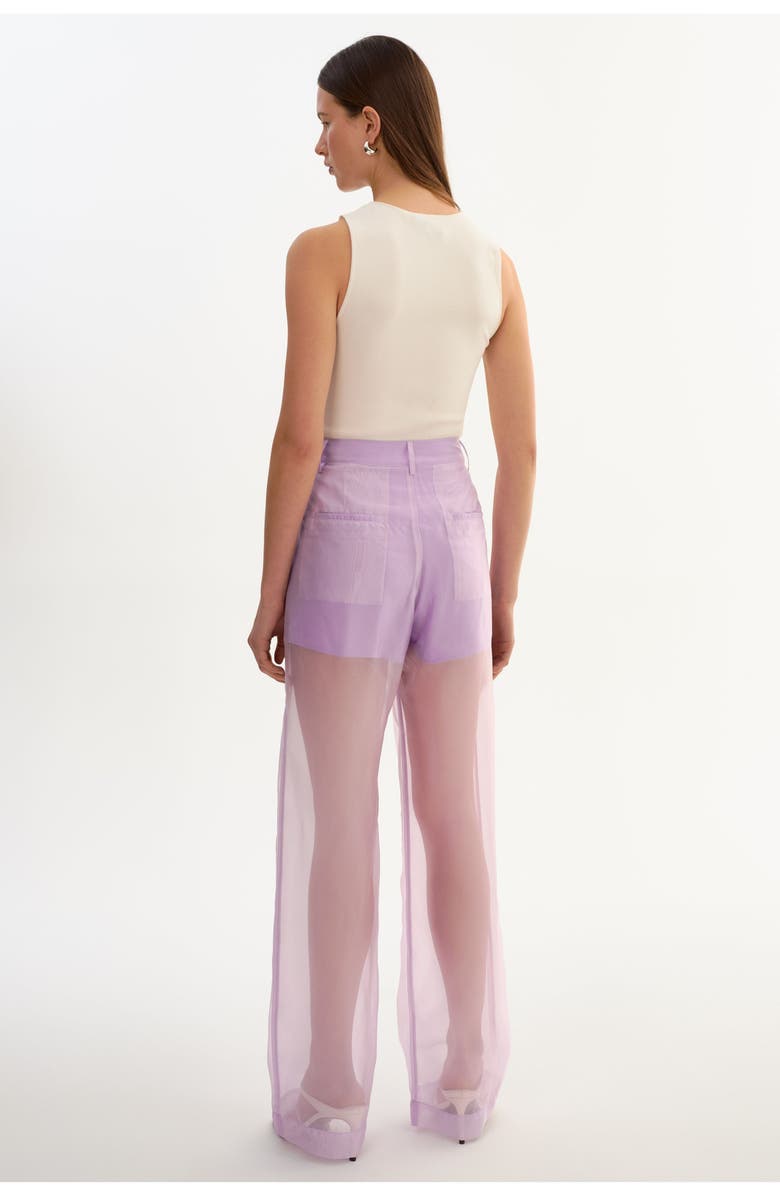 LAMARQUE Aloma | Sheer Pants, Alternate, color, Lilac