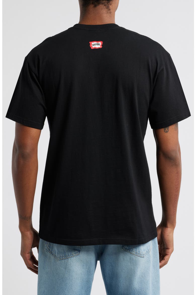 Running Dog Graphic T-Shirt, Alternate, color, BLACK