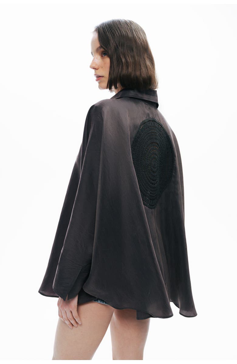 Nocturne Embroidered Flowy Shirt, Alternate, color, 