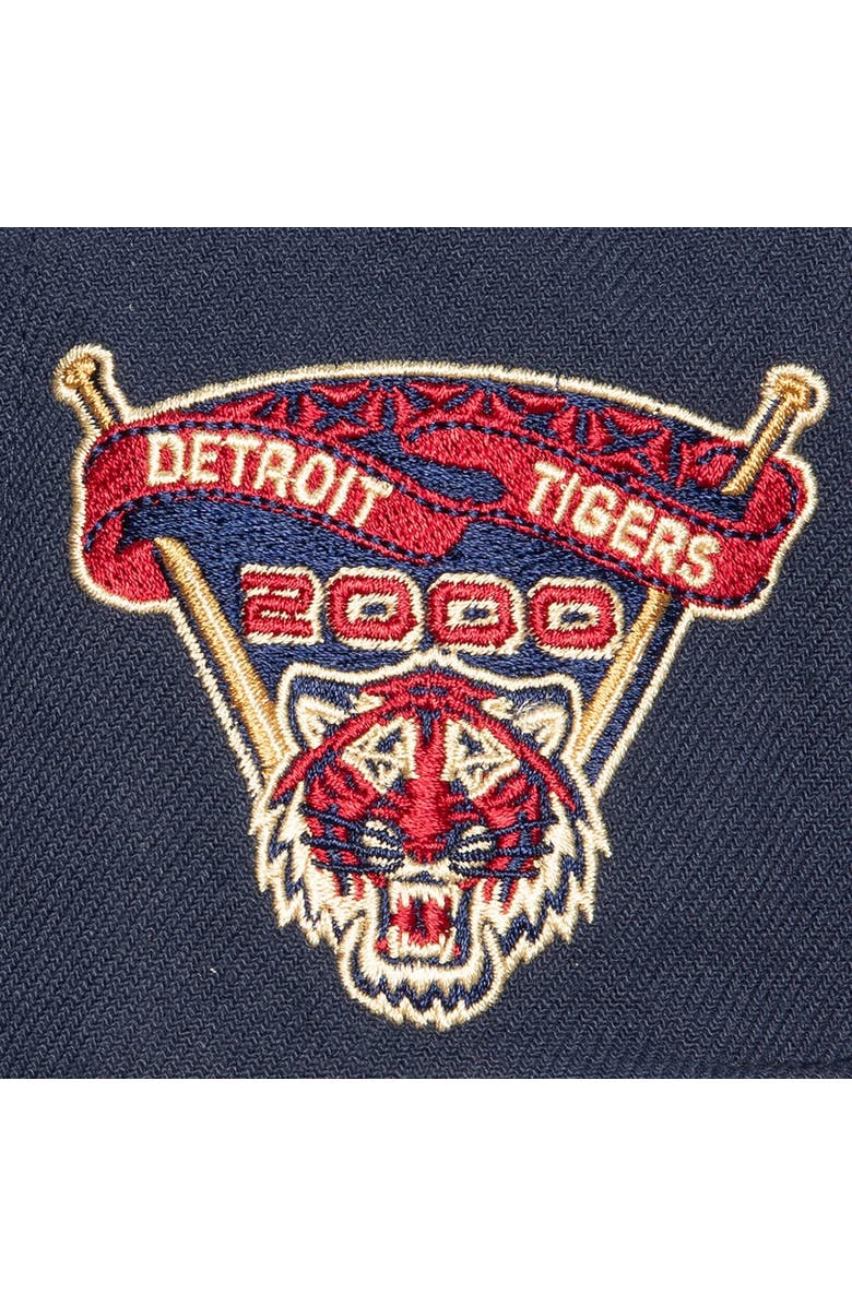 Mitchell & Ness Men's Mitchell & Ness Navy Detroit Tigers Work It Snapback Hat, Alternate, color,