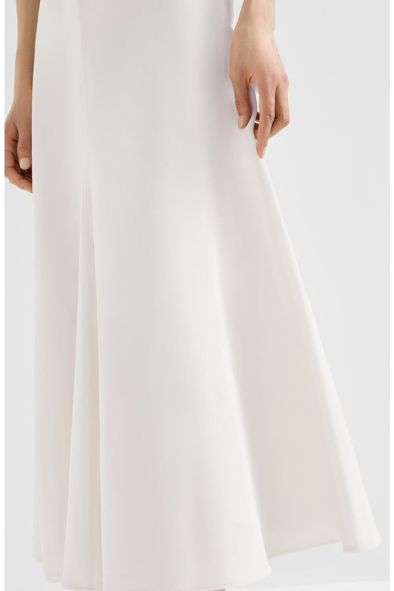 Cotton organza skirt, Alternate, color, Milk