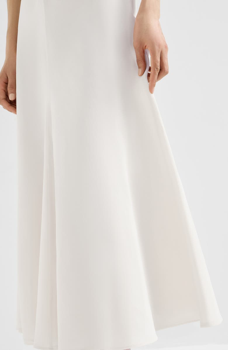 Brunello Cucinelli Cotton organza skirt, Alternate, color, Milk