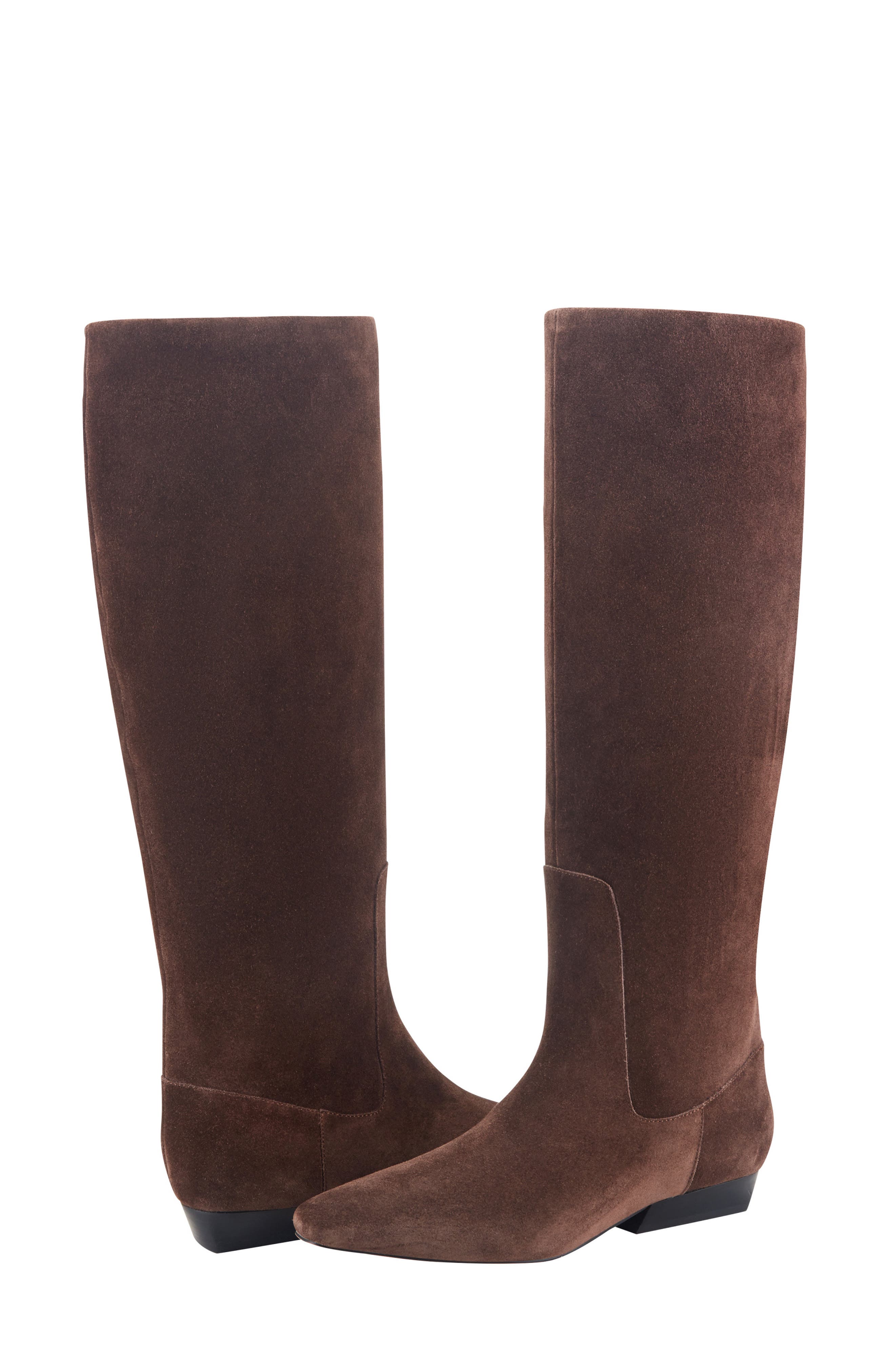 Daynna Knee High Boot, Alternate, color, DARK BROWN