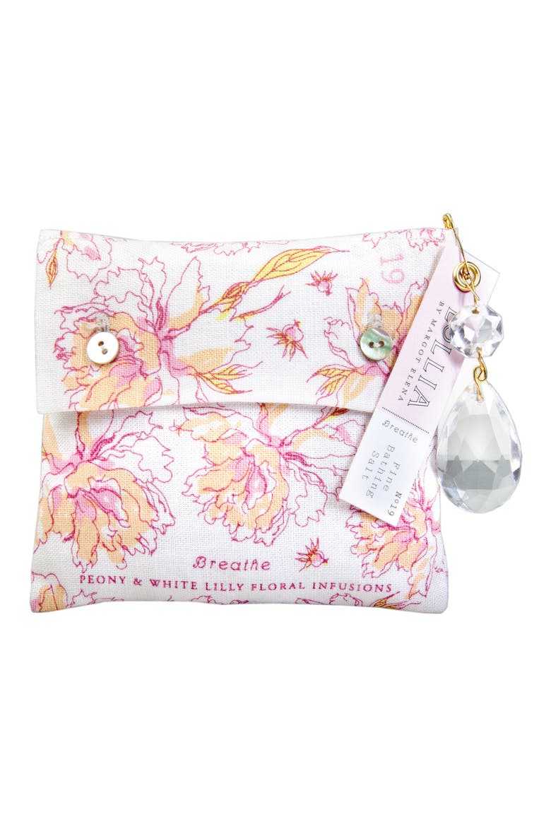 Breathe Bath Salt Sachet, Main, color, NO COLOR