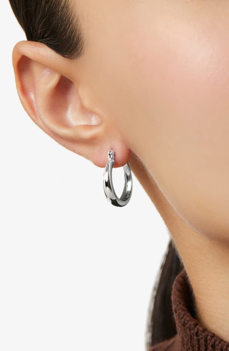 Ana Luisa Endless Hoop Earrings, Alternate, color, Silver