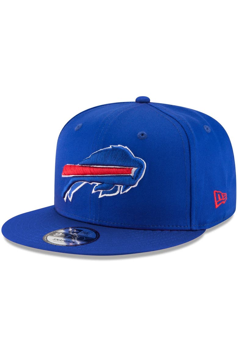 Men's New Era Royal Buffalo Bills Basic 9FIFTY Adjustable Snapback Hat, Main, color, Royal