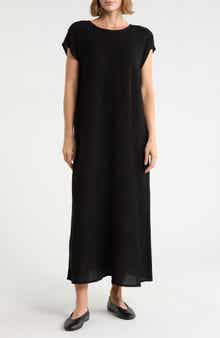Round Neck Shift Dress