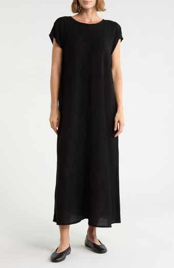 Round Neck Shift Dress