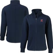 Cutter & Buck Women's Cutter & Buck Navy Tacoma Rainiers Roam Eco Recycled Full-Zip Jacket
