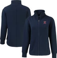 Cutter & Buck Women's Cutter & Buck Navy Tacoma Rainiers Roam Eco Recycled Full-Zip Jacket