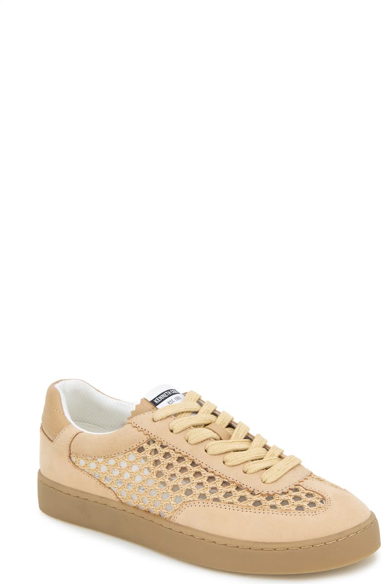 Kenneth Cole Sam Platform Sneaker, Main, color, Natural Raffia