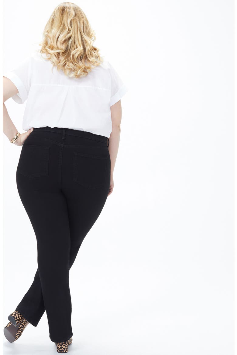 Barbara Bootcut Jeans, Alternate, color, BLACK