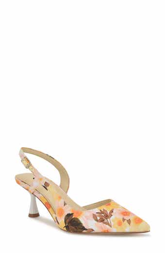 Renela Pointed Toe Slingback Pump