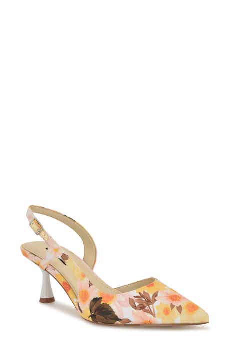 Renela Pointed Toe Slingback Pump