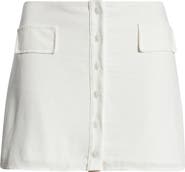 Bella Venice The Gracie Linen Blend Miniskirt