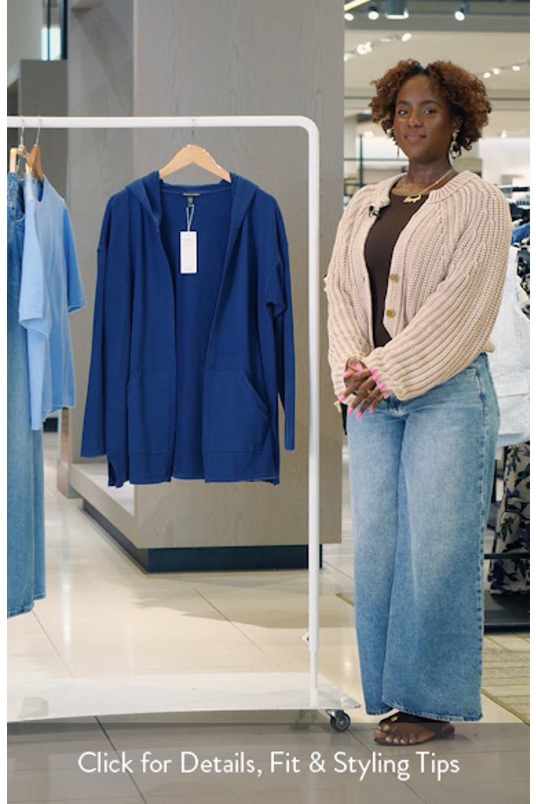 Hooded Organic Cotton Jacket video