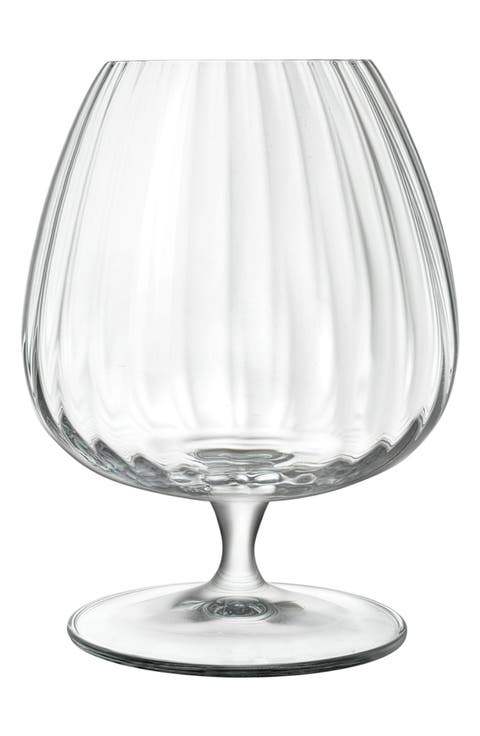 Optica Set of 4 Cognac Glasses