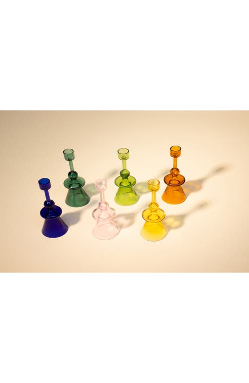 Casa Amarosa Glass Candle Holder
