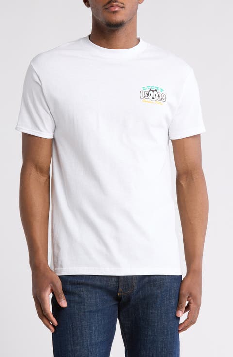 Felix the Cat Born Lucky Cotton Graphic T-Shirt