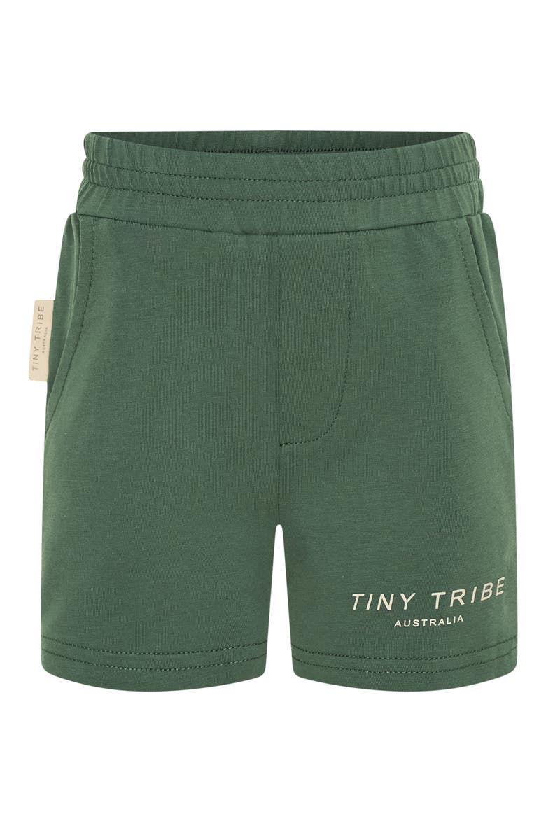 Core Stretch Cotton Shorts, Main, color, OLIVE