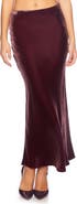 Susana Monaco Velvet Slip Skirt