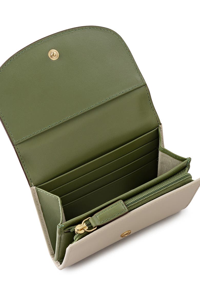 Radley Acorntopia Medium Leather Flapover Wallet, Alternate, color, 